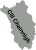 Map Of Kilkenny Clip Art